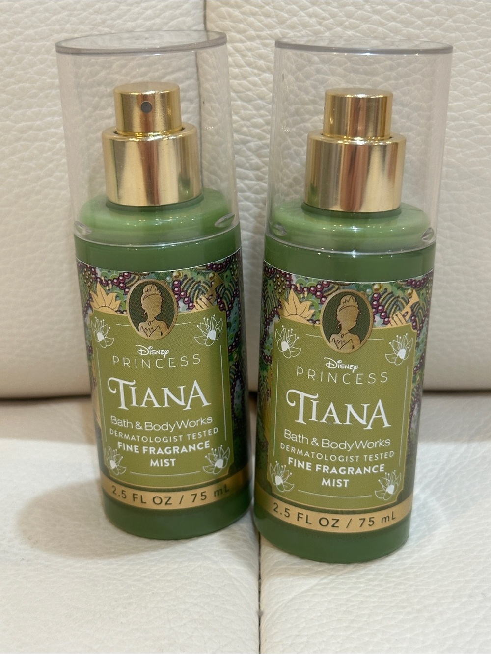 Bath & Body Works Disney Princess Tiana Fine Fragrance Mist 2 Travel Size